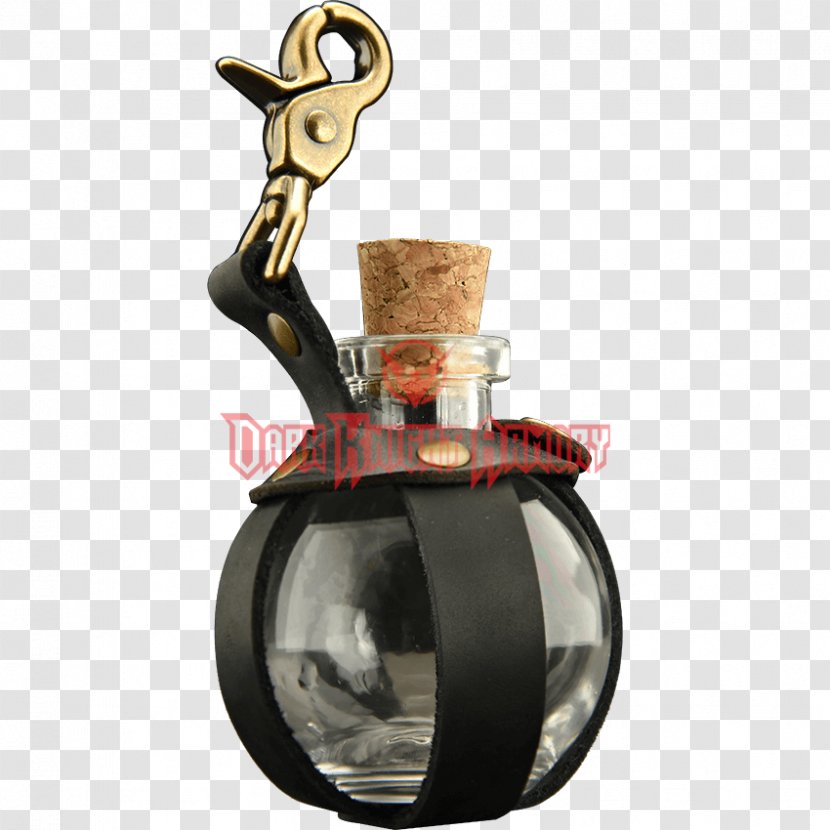 Glass Bottle Medieval Collectibles Leather Transparent PNG