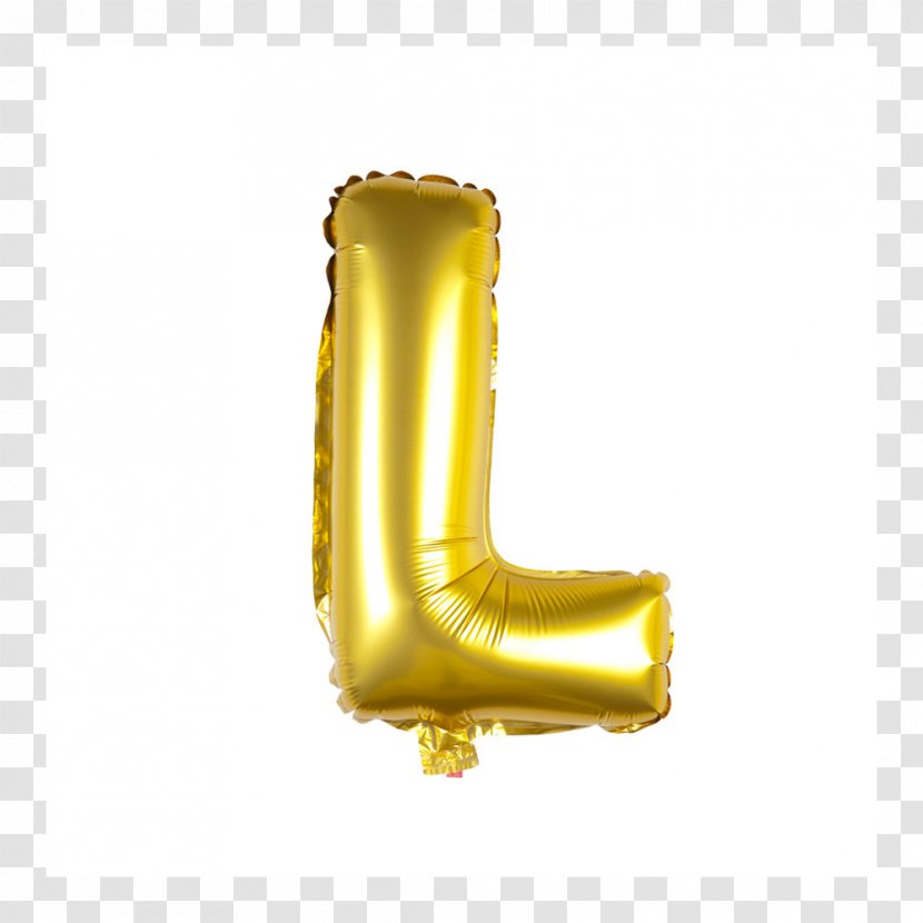 Toy Balloon Inflatable Letter Gold Transparent PNG