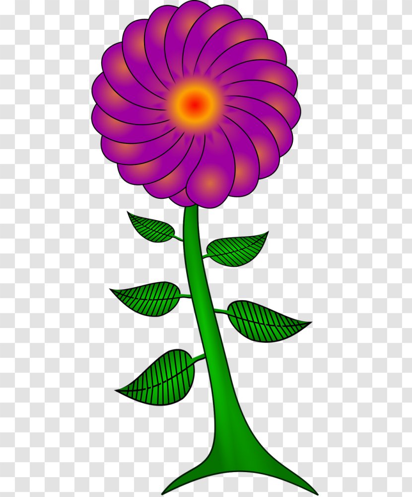 Flower Drawing - Pedicel - Plant Stem Transparent PNG