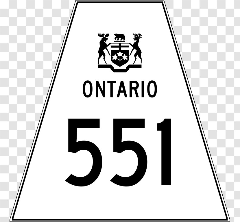 Coat Of Arms Ontario Number Logo Brand - Highway Transparent PNG