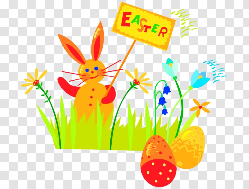 Easter Bunny Egg Hunt Double Oak - Petal Transparent PNG