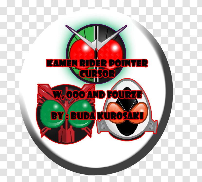 Kamen Rider Series Cursor Pointer OOO - Masked - W Transparent PNG