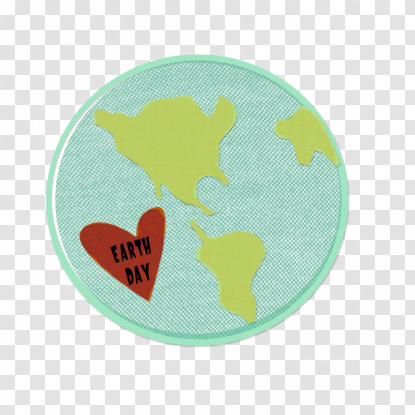 Turquoise Heart - Earth Day Transparent PNG