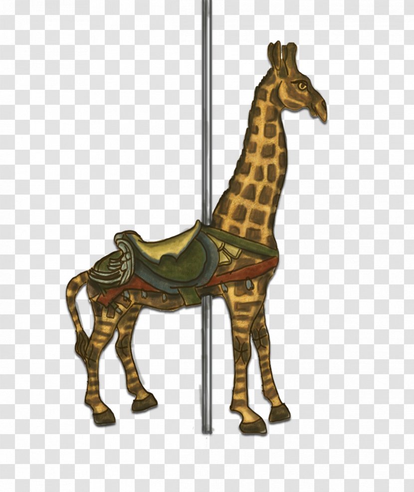 Giraffe Neck Wood /m/083vt Terrestrial Animal - Carousel Figure Transparent PNG