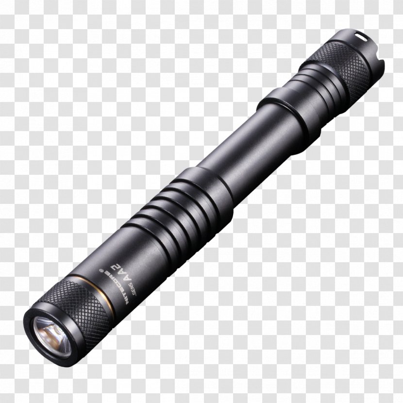 Flashlight Light-emitting Diode AA Battery - Tool Transparent PNG