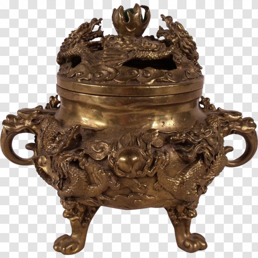 China Censer Oroville Chinese Temple Incense Shang Dynasty - Bronze Transparent PNG