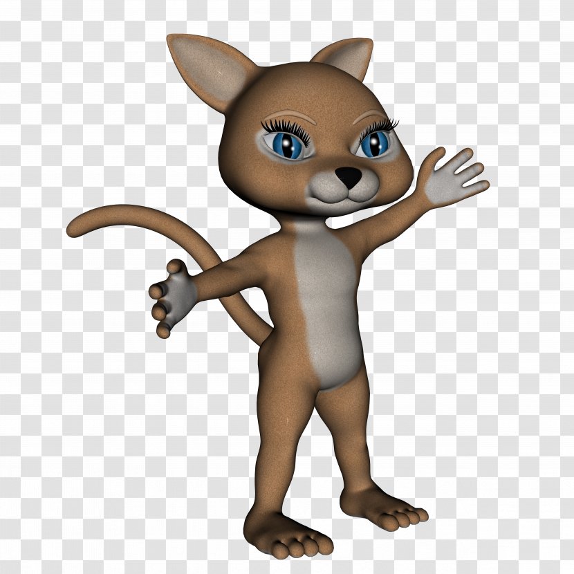 Cat Drawing - Animal Figure - Tail Mascot Transparent PNG