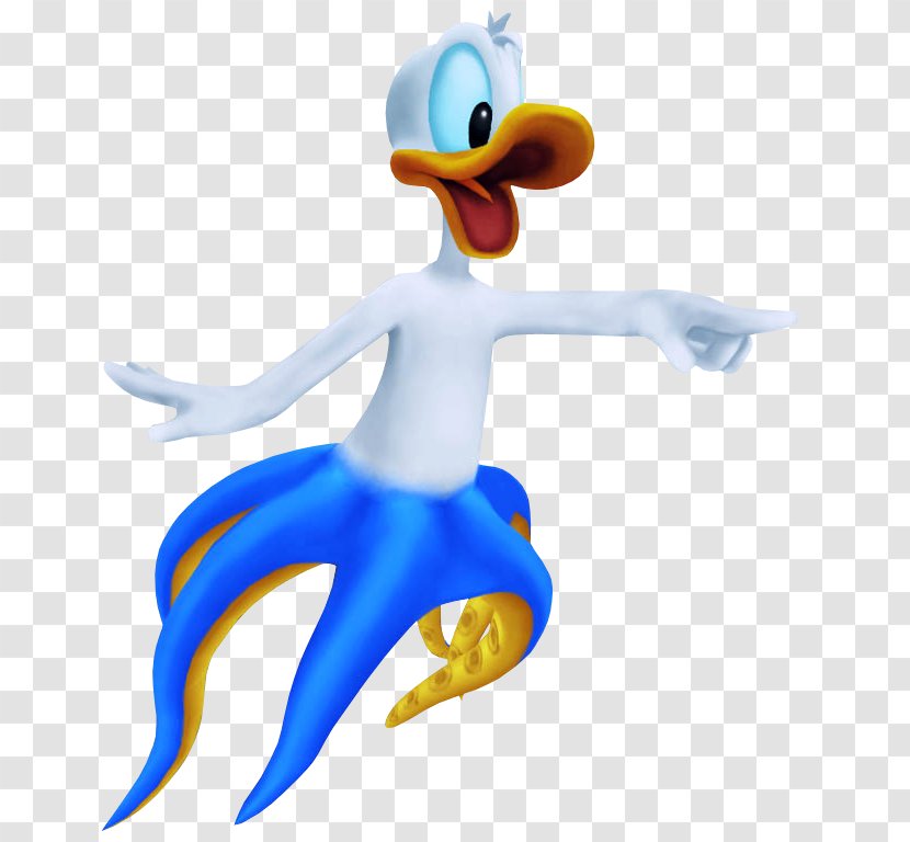 Kingdom Hearts II Donald Duck Mickey Mouse HD 1.5 Remix - Bird Transparent PNG
