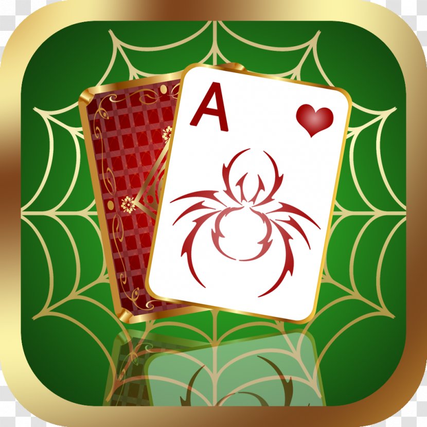 Christmas Ornament Green Leaf Font - Spider Solitaire Transparent PNG