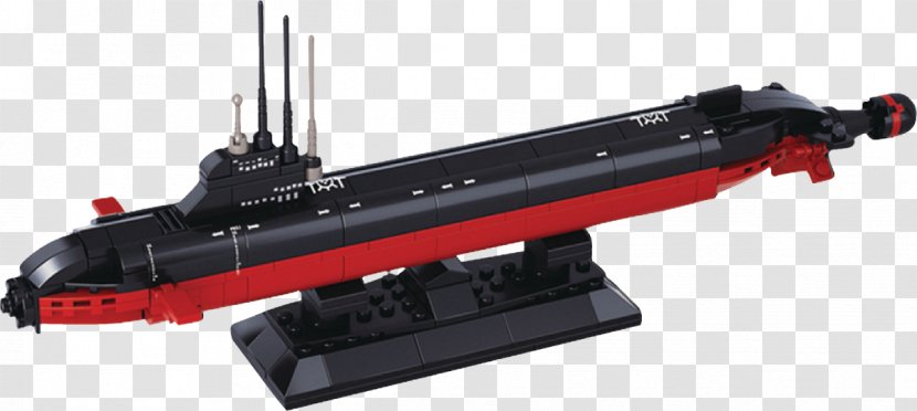 Nuclear Submarine Construction Set Architectural Engineering Toy Block - Radio Controlled - Military Transparent PNG