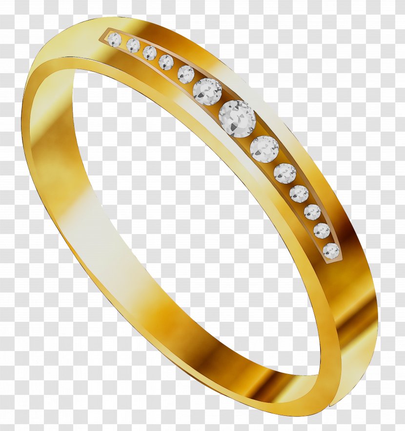 Wedding Ring Silver Gold Jewellery - Metal Transparent PNG