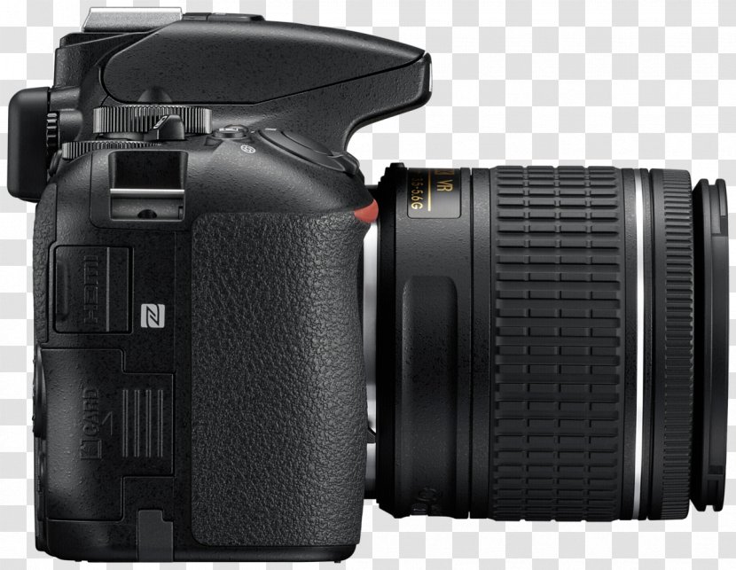 Canon EF-S 18–55mm Lens Nikon AF-P DX Nikkor Zoom 18-55mm F/3.5-5.6G VR AF-S Zoom-Nikkor Kit Camera - Photography Transparent PNG