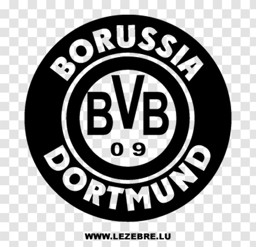 Logo Vector Graphics Brand Product Design - Black And White - Borussia Dortmund 512x512 Transparent PNG