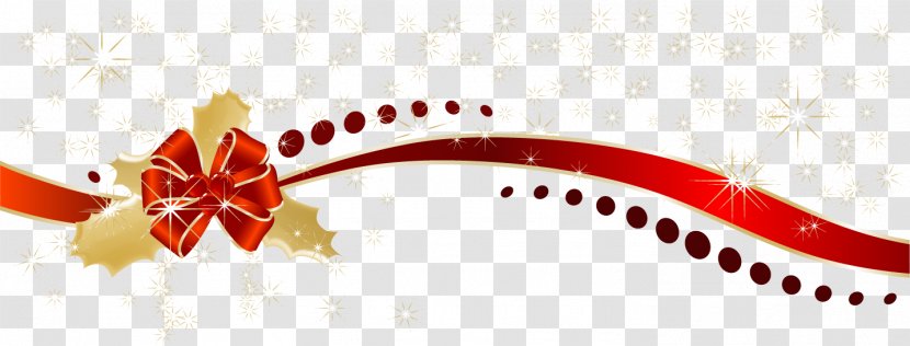 Red - Ribbon - Vector Bow Transparent PNG