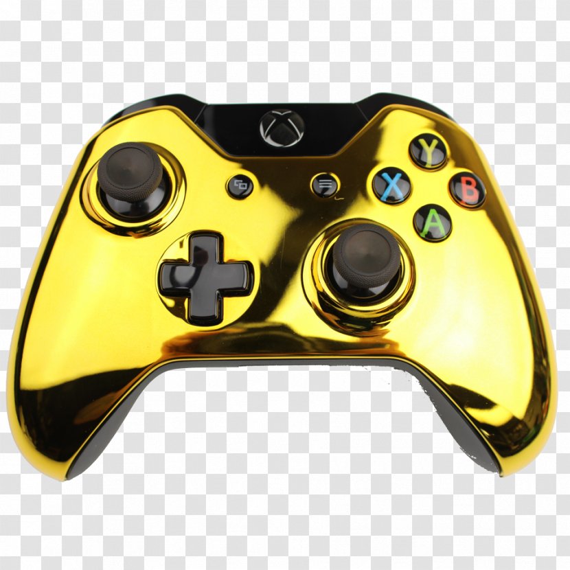 Xbox One Controller 360 Game Controllers - Yellow Transparent PNG