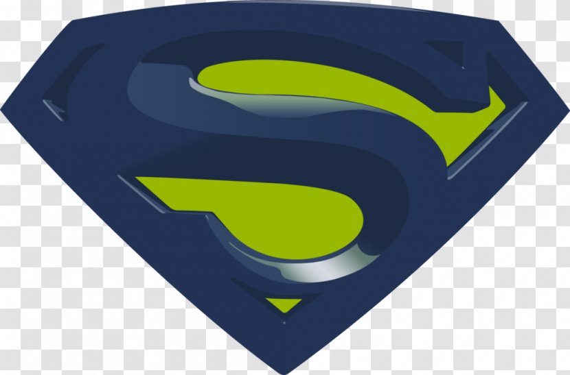 Superman Logo Red/Superman Blue Blue-green Transparent PNG