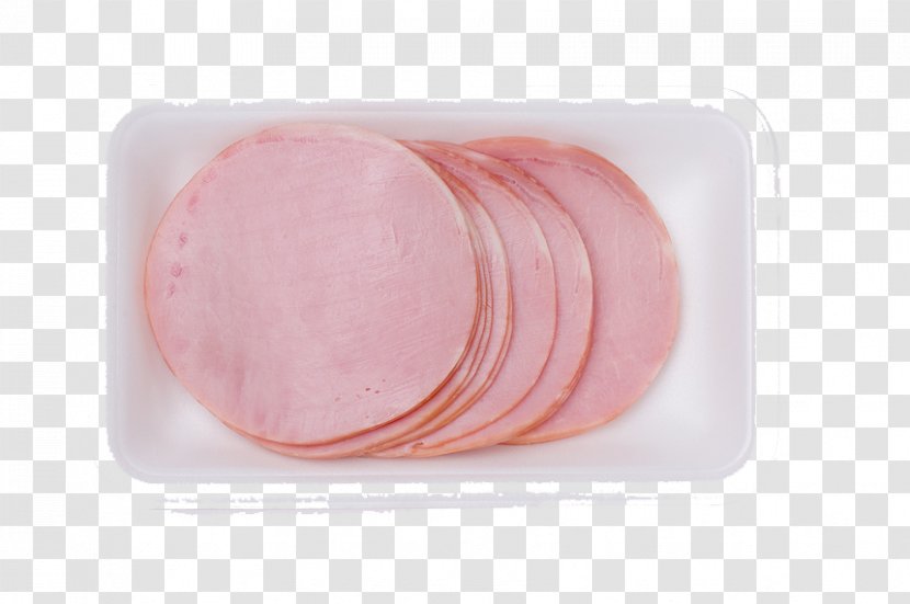 Bologna Sausage Mortadella Pink - Peach - A Ham Transparent PNG