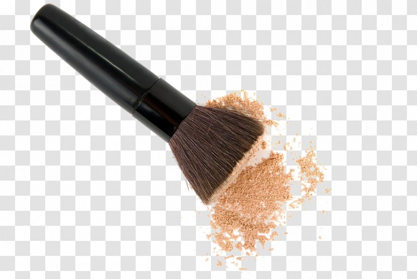 Cosmetics Makeup Brush Face Powder Foundation Transparent PNG