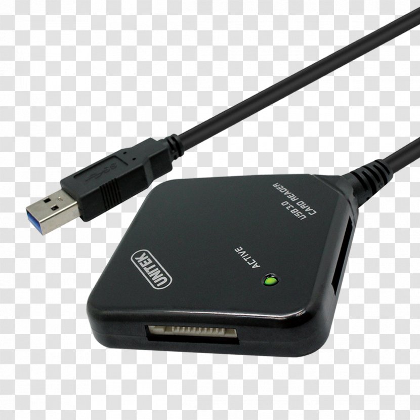 Adapter Card Reader HDMI USB 3.0 Secure Digital - Microsd - Memory Transparent PNG