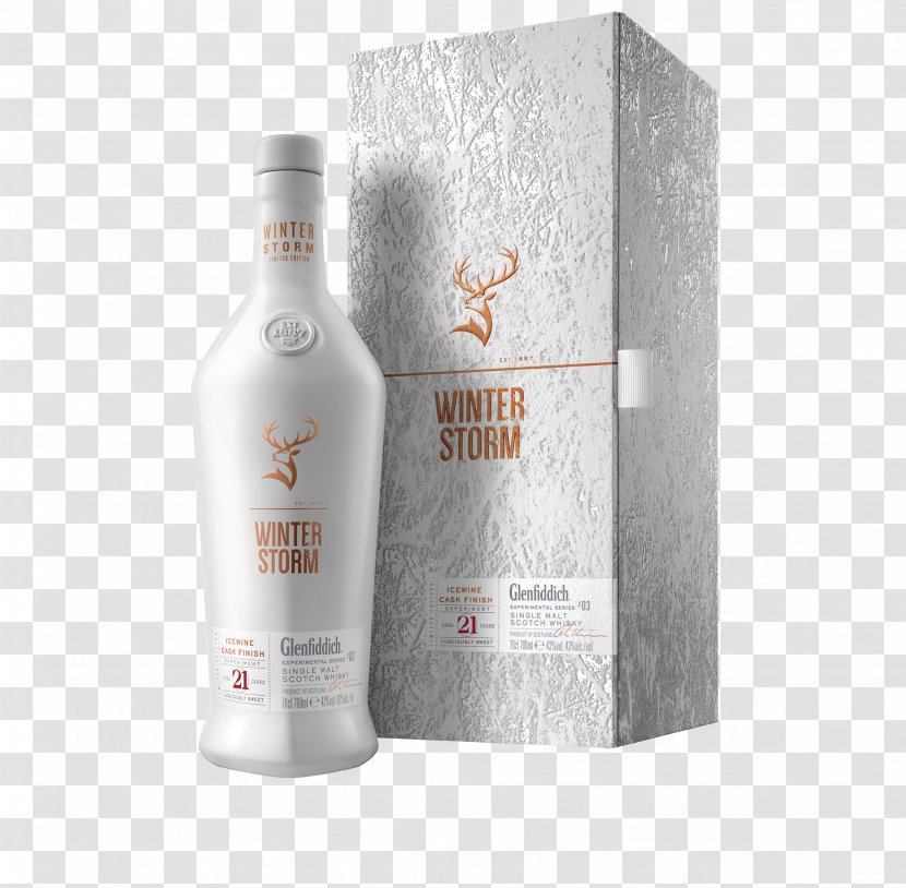 Glenfiddich Single Malt Whisky Scotch Whiskey Speyside - William Grant Sons - Wine Cask Transparent PNG