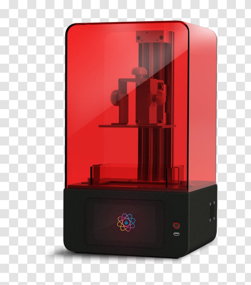 3D Printing Stereolithography Liquid Crystal Printer Transparent PNG