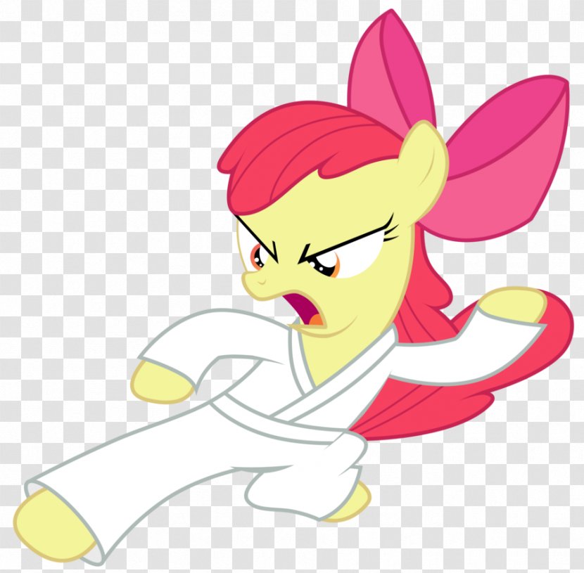 Pony Pinkie Pie Apple Bloom Applejack Horse - Flower Transparent PNG