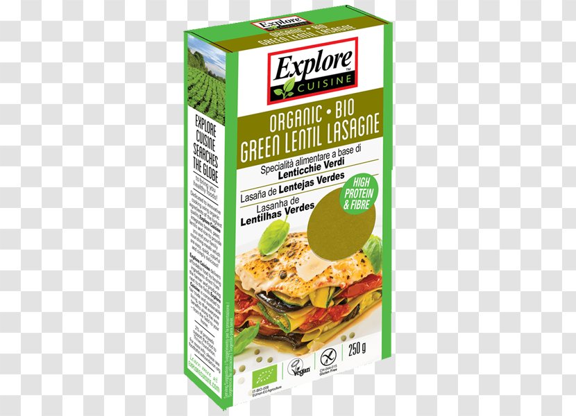 Pasta Lasagne Organic Food Lentil Fusilli - Flavor - Health Transparent PNG
