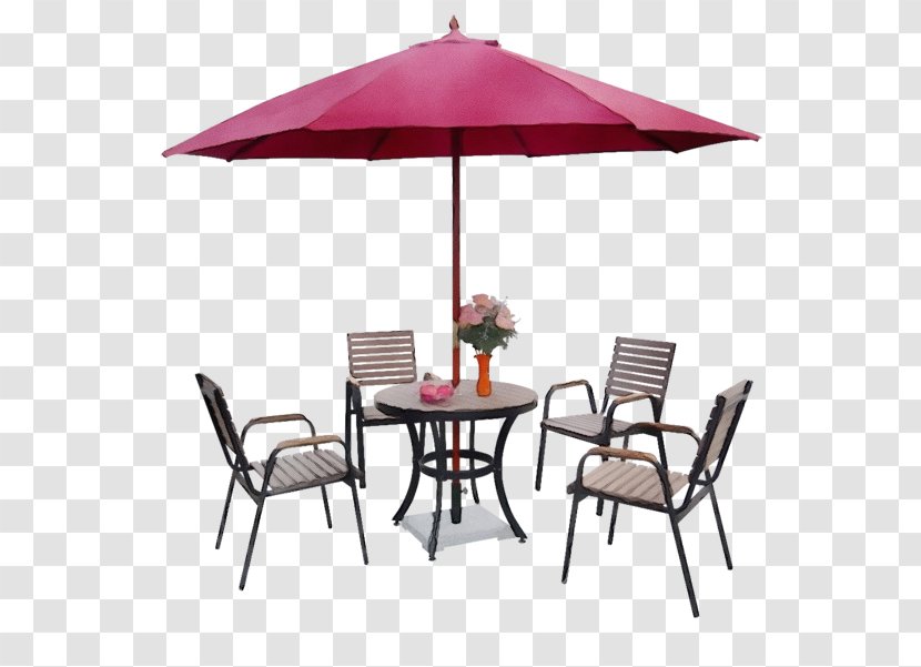 Umbrella Furniture Table Outdoor Patio - Fashion Accessory Chair Transparent PNG
