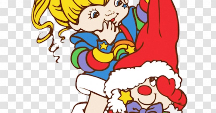 Rainbow Brite Christmas In The Pits - Silhouette Transparent PNG