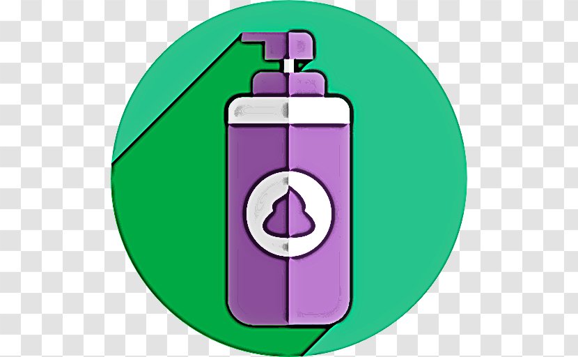 Green Purple Circle Symbol Soap Dispenser Transparent PNG