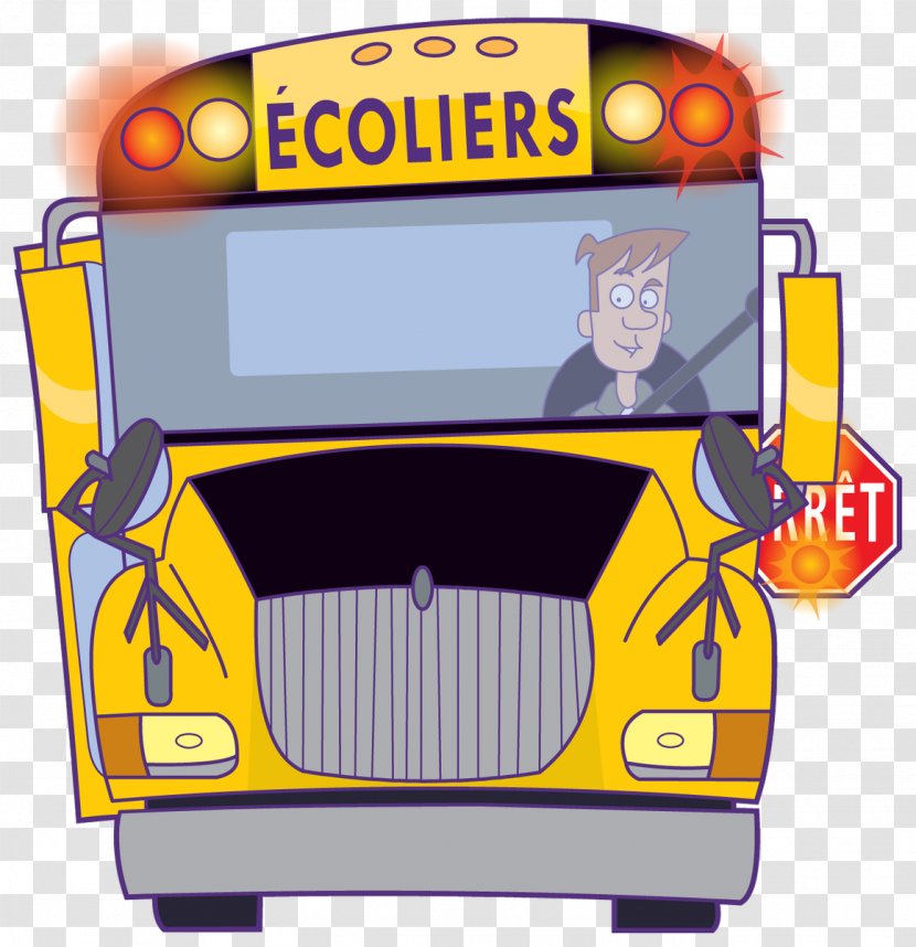School Bus Car Bureau Du Coroner - Public Transport - Scolaire Symbol Transparent PNG