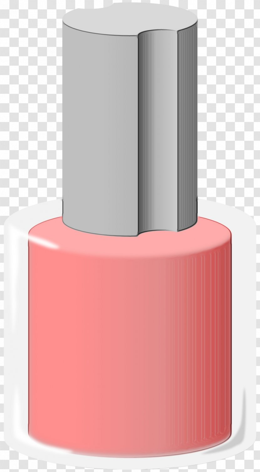 Pink Cosmetics Nail Polish Beauty Cylinder - Lipstick Gloss Transparent PNG