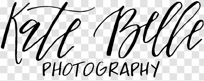 Calligraphy Logo Photography Photographer Font - Brand - Kate & Mim Transparent PNG