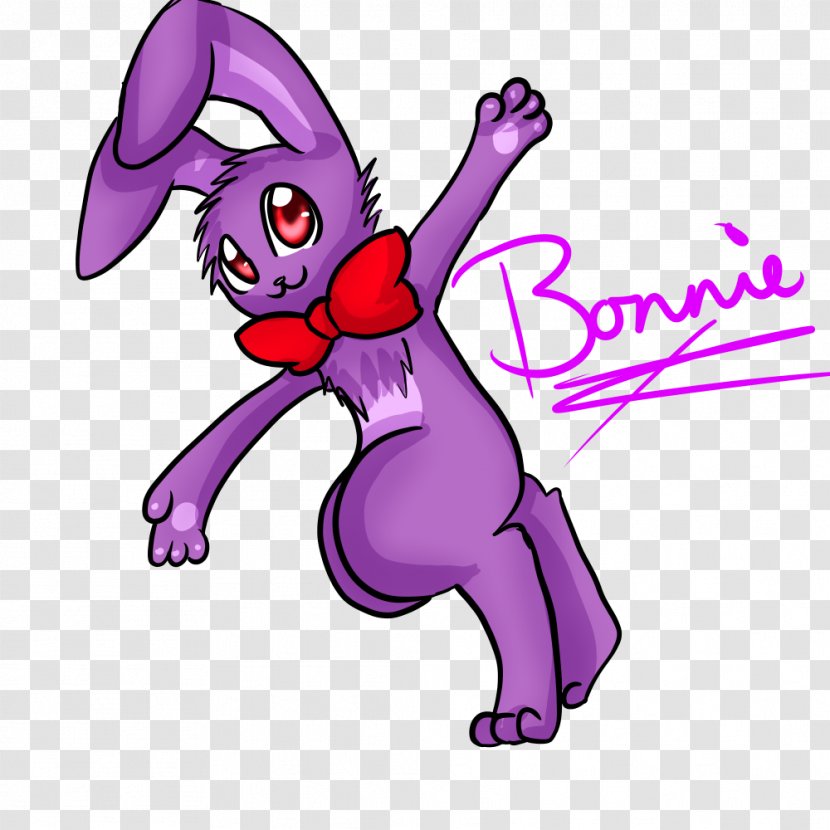Five Nights At Freddys 4 2 Animation Drawing - Frame - Hand Painted Rabbit,lovely,Acting Cute,purple,Cartoon Bunny Transparent PNG