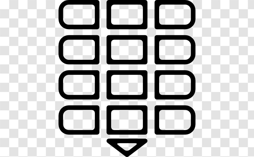 Computer Keyboard Telephone Keypad - Symbol Transparent PNG