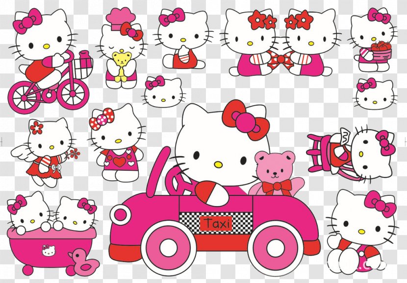 Hello Kitty Wall Decal Sticker - House Transparent PNG