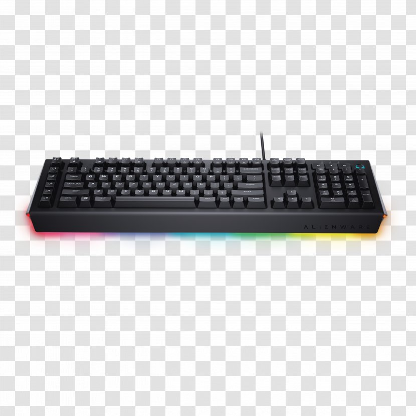 Computer Keyboard Dell Laptop Mouse Alienware - Monitors Transparent PNG
