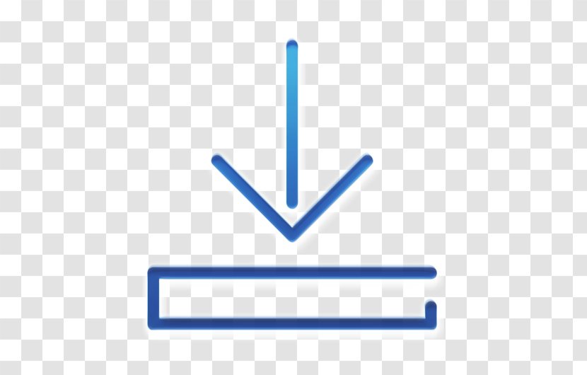 Download Icon Arrows Web Navigation Line Craft - Logo - Symbol Electric Blue Transparent PNG