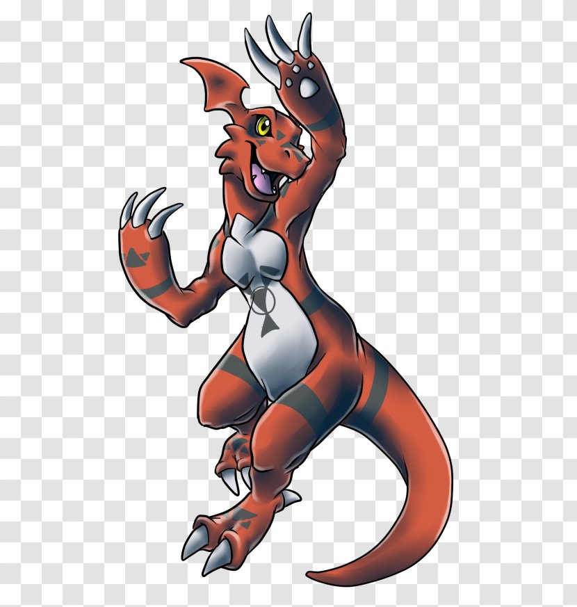 Canidae Dragon Dog Clip Art - Fictional Character - Guilmon Transparent PNG