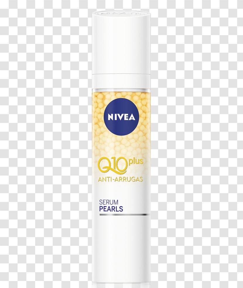 Lotion Coenzyme Q10 NIVEA Plus Anti-Wrinkle Day Cream - Powerful - Sodium Hyaluronate Transparent PNG