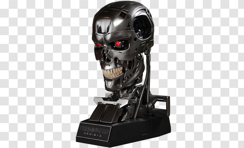 The Terminator Skynet Skull Cyborg - Endoskeleton Transparent PNG