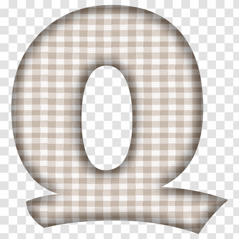 Letter Case Alphabet - Symbol - Gingham Transparent PNG