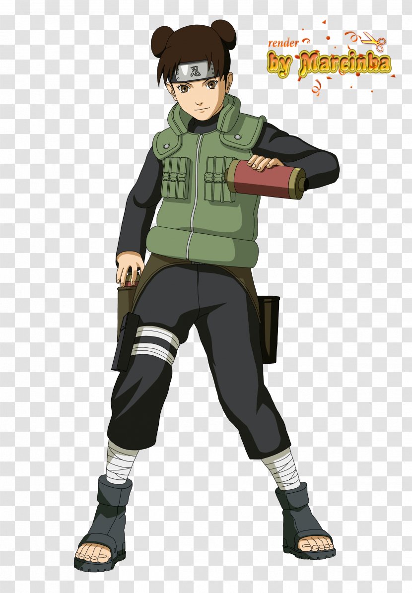 Tenten Naruto Uzumaki Asuma Sarutobi Neji Hyuga Temari - Uniform - Ninja Transparent PNG