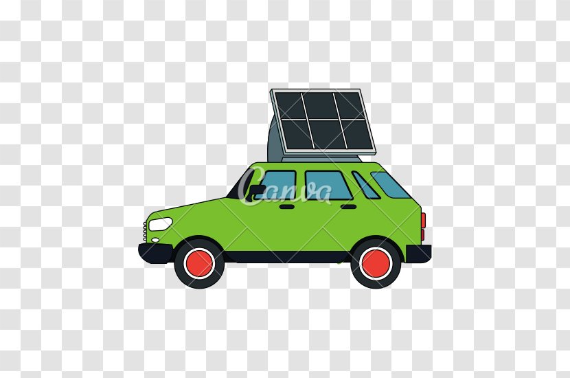 Solar Car Vehicle Power Panels - Transport - Panel Transparent PNG