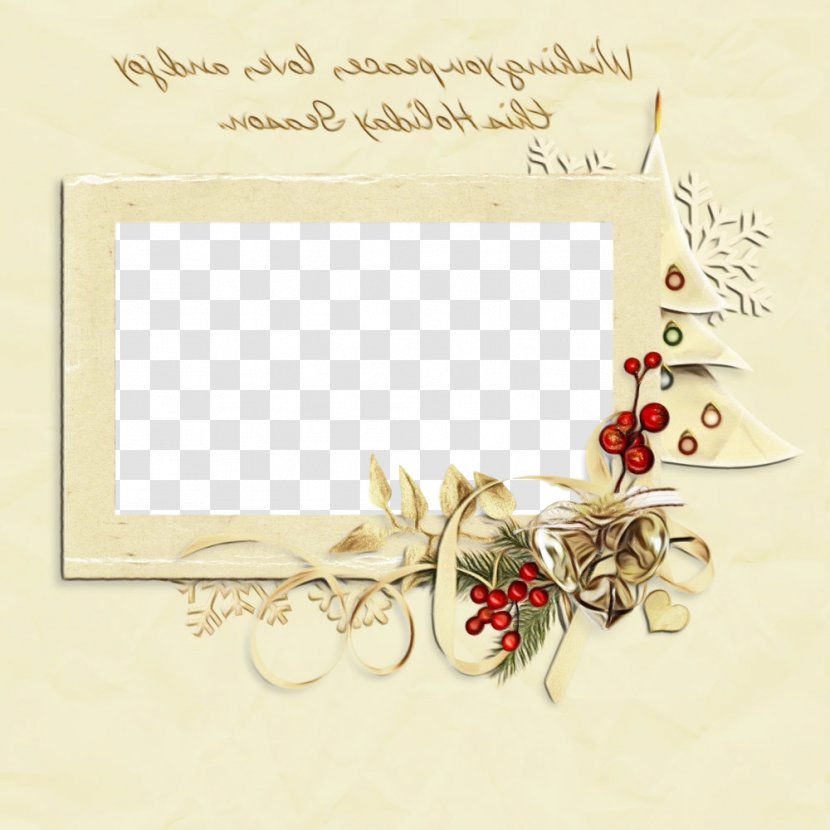 Holly - Wet Ink - Ornament Plant Transparent PNG