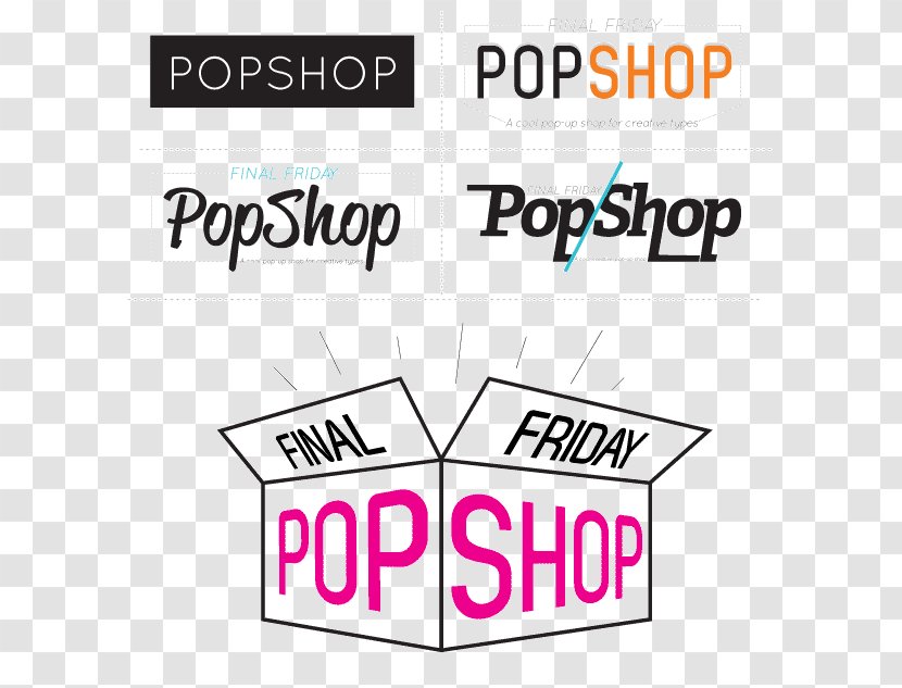 Logo Brand Clip Art Product Flyer - Popup Retail - Topshop Transparent PNG