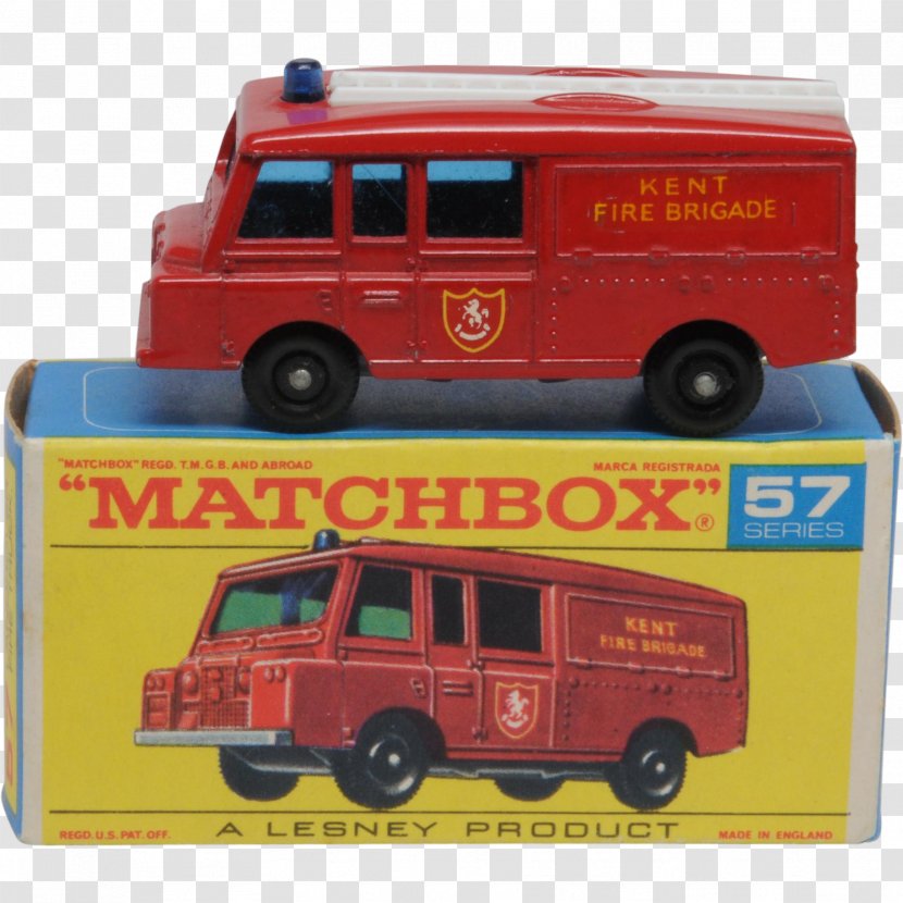 Model Car Fire Engine Matchbox Die-cast Toy Transparent PNG