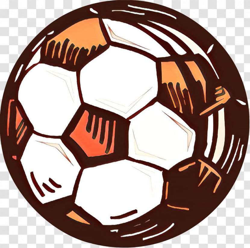Soccer Cartoon - Ball Game - Team Sport Sports Equipment Transparent PNG