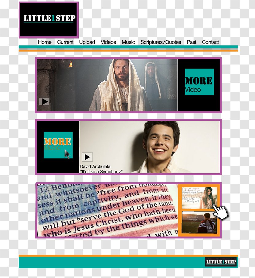 David Archuleta Online Advertising Display Device Public Relations Video - Webmaster Transparent PNG