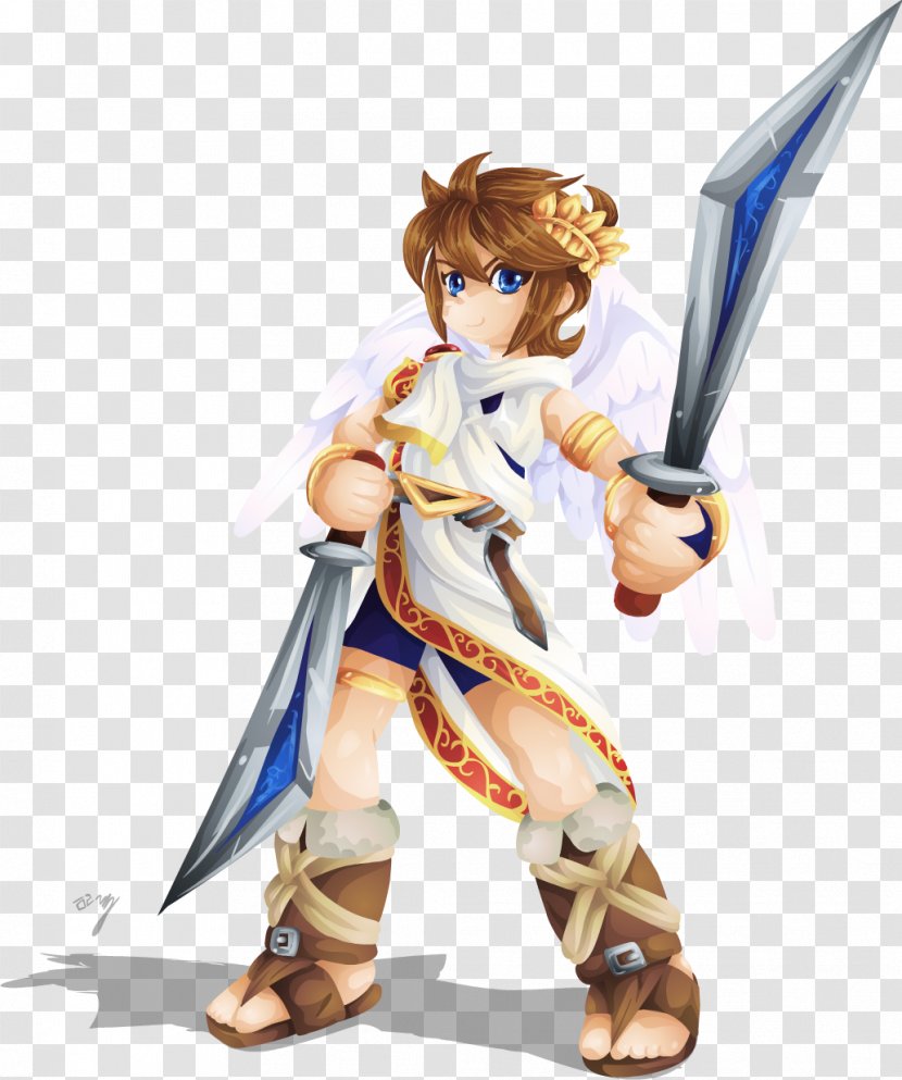 Kid Icarus Pit Digital Art DeviantArt - Heart - Frame Transparent PNG